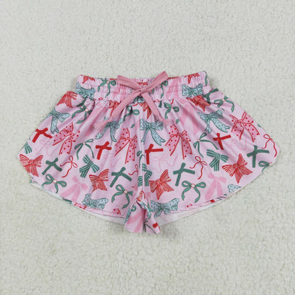 Sibling Baby Girls Colorful Bows Leopard Skorts Ruffle Summer Shorts Bottoms