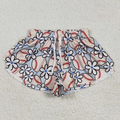 Sibling Baby Girls Colorful Bows Leopard Skorts Ruffle Summer Shorts Bottoms