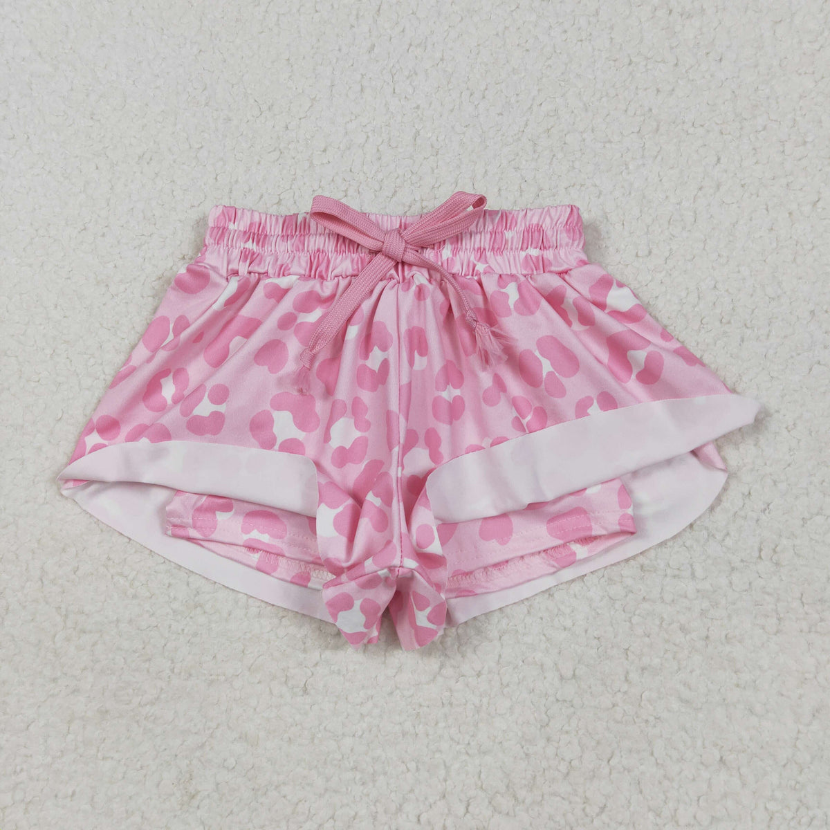 Sibling Baby Girls Colorful Bows Leopard Skorts Ruffle Summer Shorts Bottoms