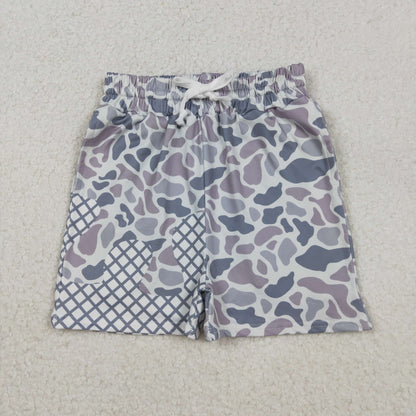 Sibling Baby Boys Camo Drip Pockets Southern Hunting Shorts Bottom
