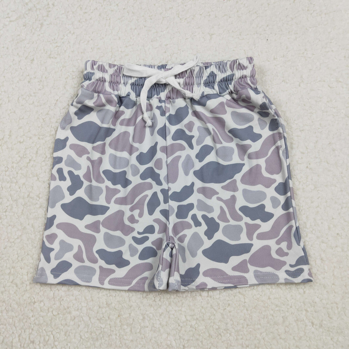 Sibling Baby Boys Camo Baseballs Top Pockets Short Team Clothes Sets