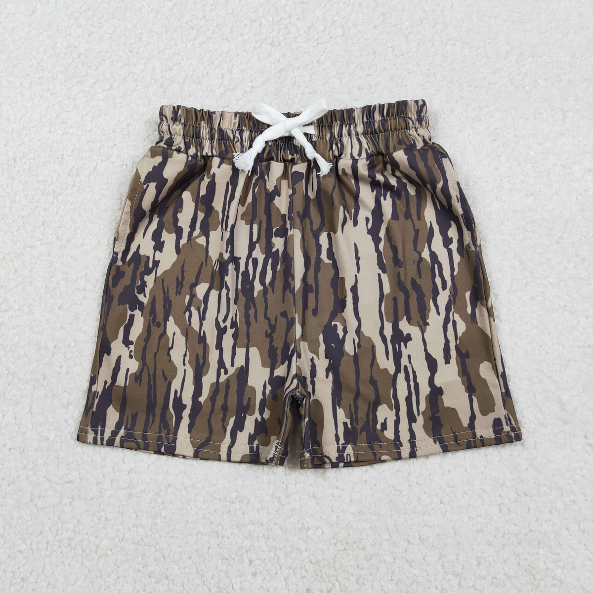 Sibling Baby Boys Girls Southern Camo Button Shorts Clothes Set Pullovers Pants Shorts