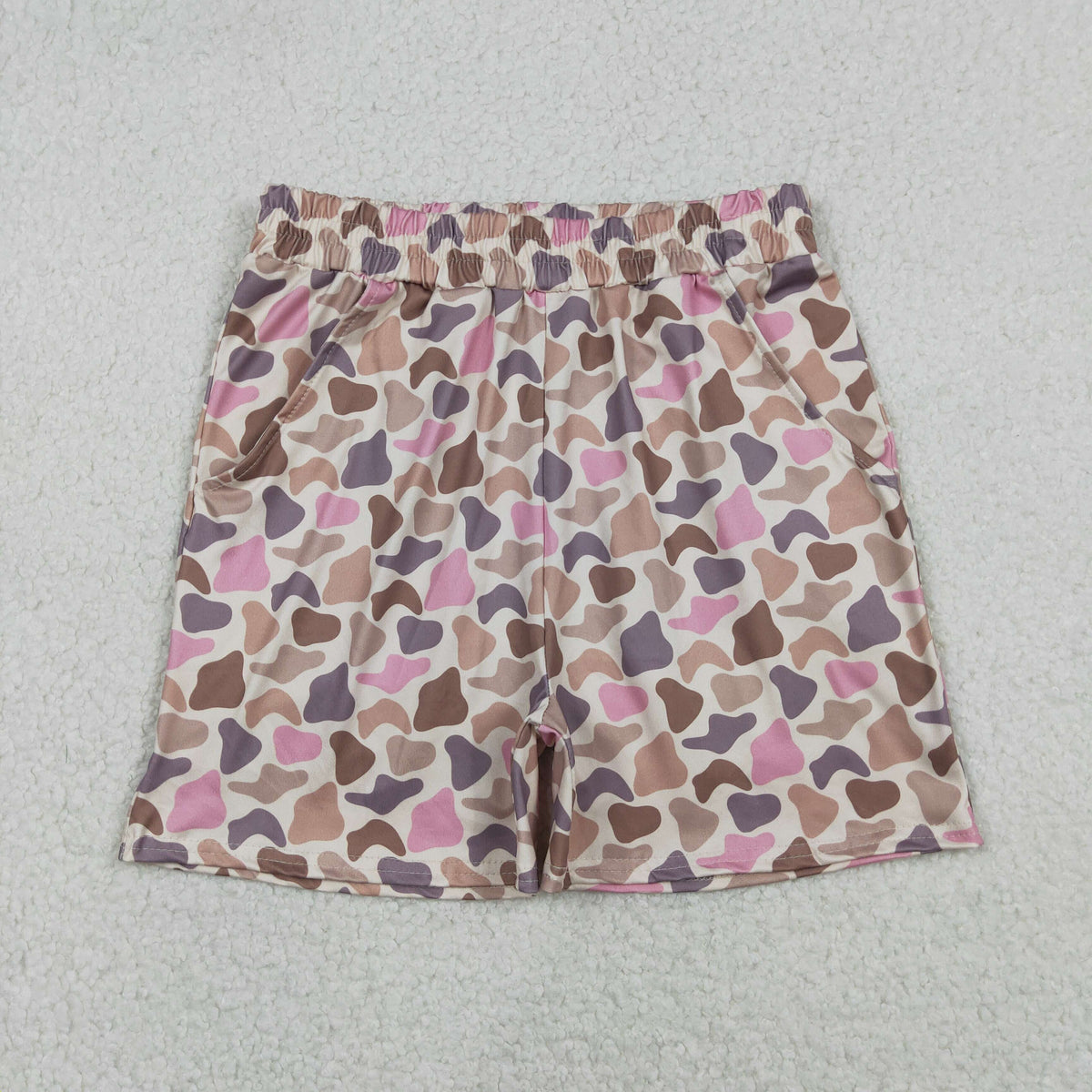Mama and Me Southern Brown Pink Camo Shorts Bottoms
