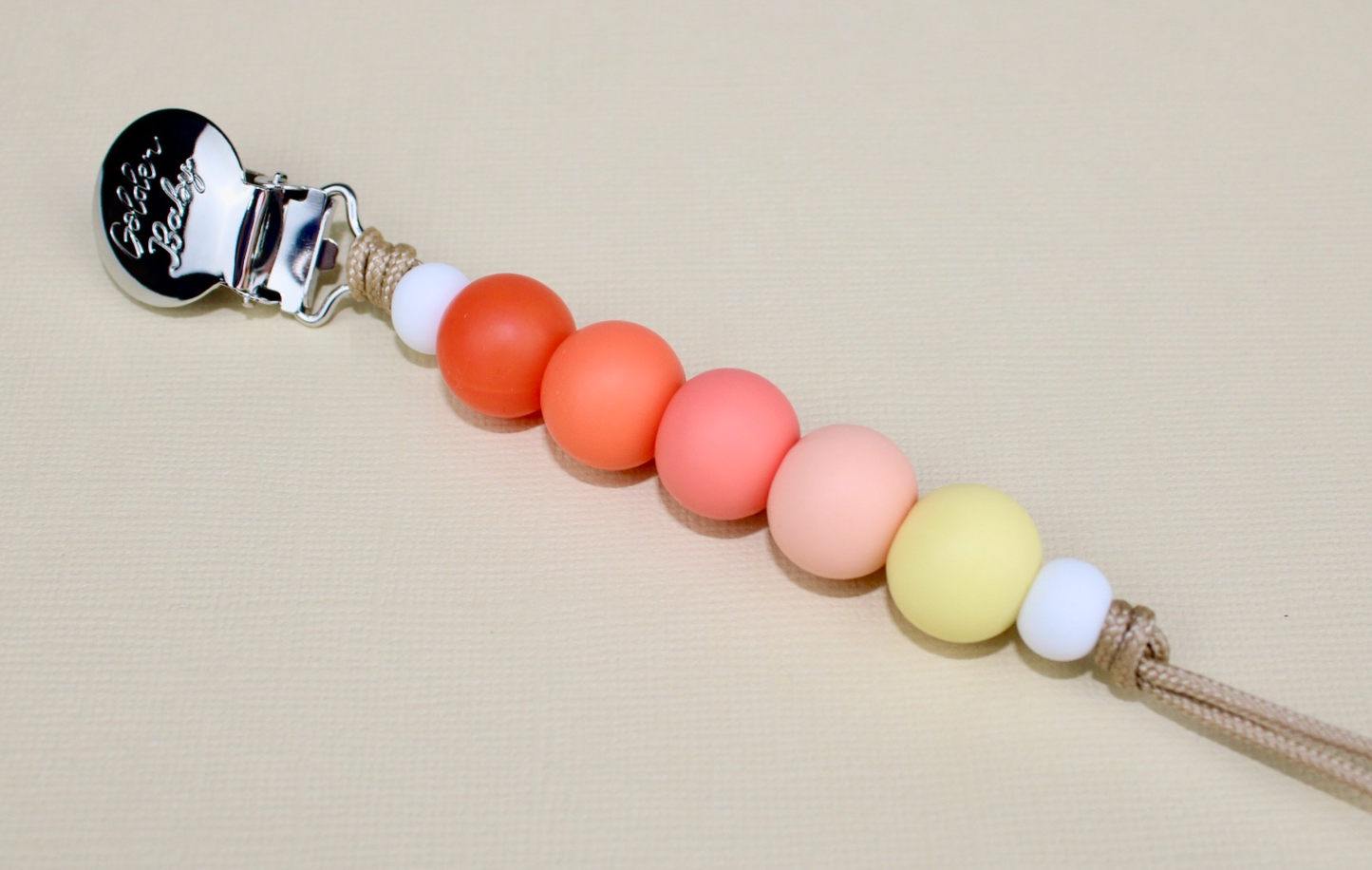 Sunrise Pacifier Clip