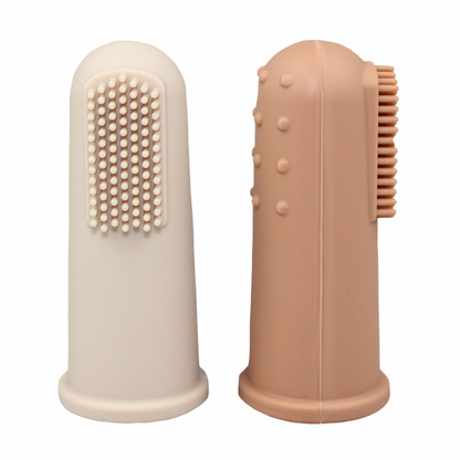 Finger Toothbrushes // Neutrals