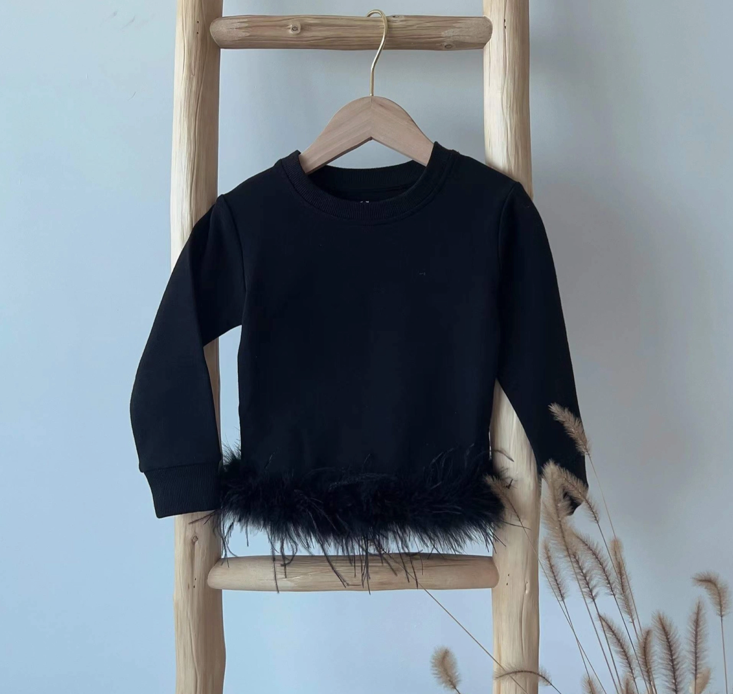 Pretty In Black Pullover - Cajun Cuties & Co