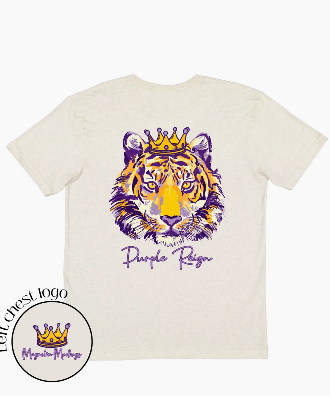 Purple Reign Tiger LSU - Cajun Cuties & Co