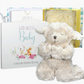 God Bless Baby Gift Set w/ Book, Praying Lamb and Book