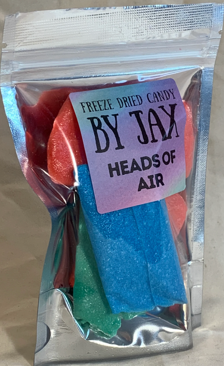 Freeze-Dried Heads of Air Candy – Intense Flavor, Epic Crunch