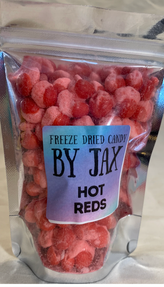 Freeze-Dried Red Hots Candy – Fiery Cinnamon Crunch Like Never Before