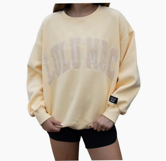LULU Mac Butter Sweatshirt