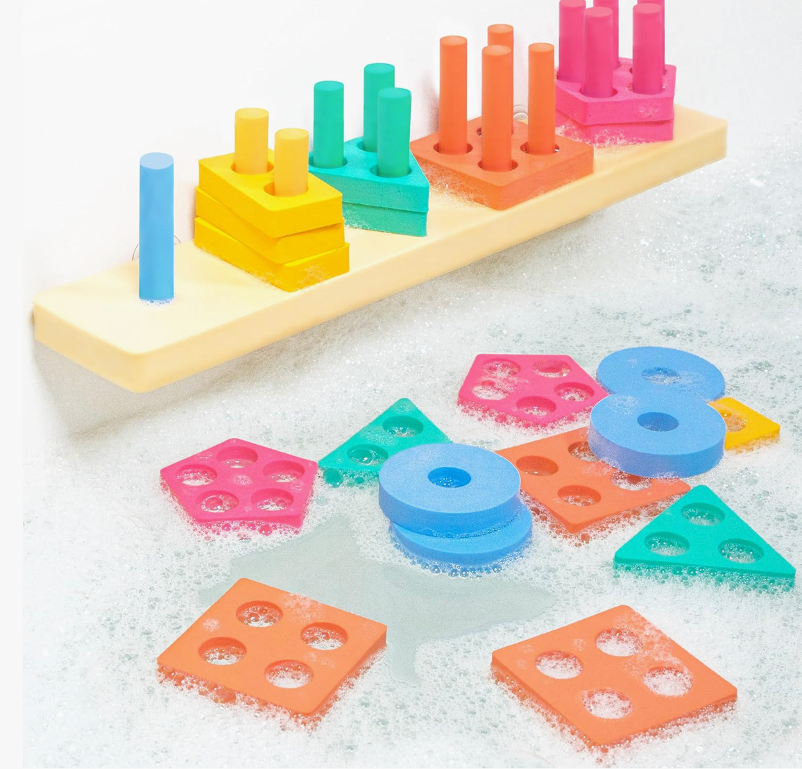 Tub Works® SPLASH, STACK & SORT Bath Toy