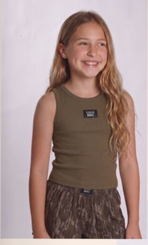 Mossy Oak Bottomland LULU MAC DARK OLIVE TANK