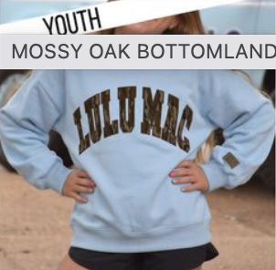 Mossy Oak Bottomland LULU MAC Light blue