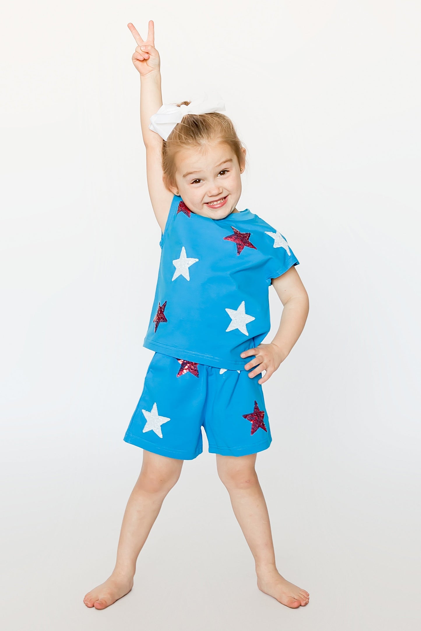 Stars Sequin Shorts