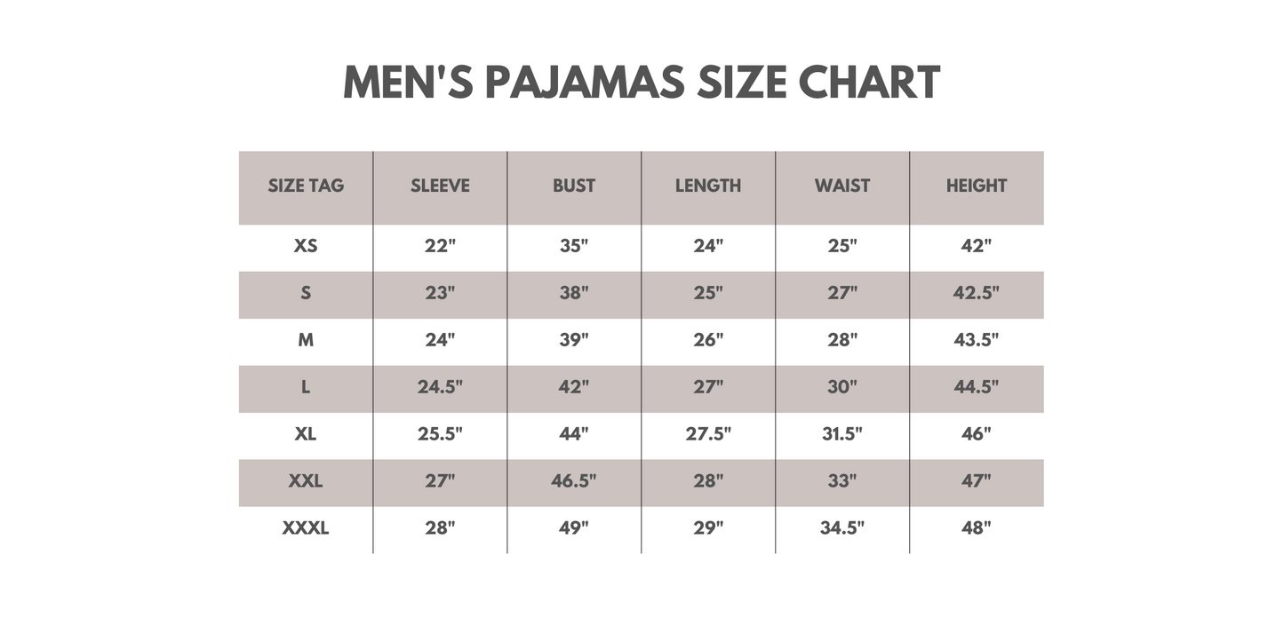 Blue santa claus bamboo dad pajamas set