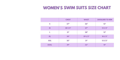 Blue bow floral women swimsuit