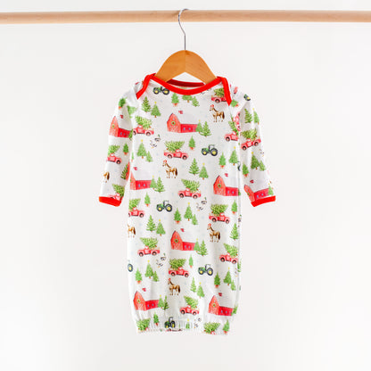 Christmas Tree Farm Organic Cotton Kids Pajamas