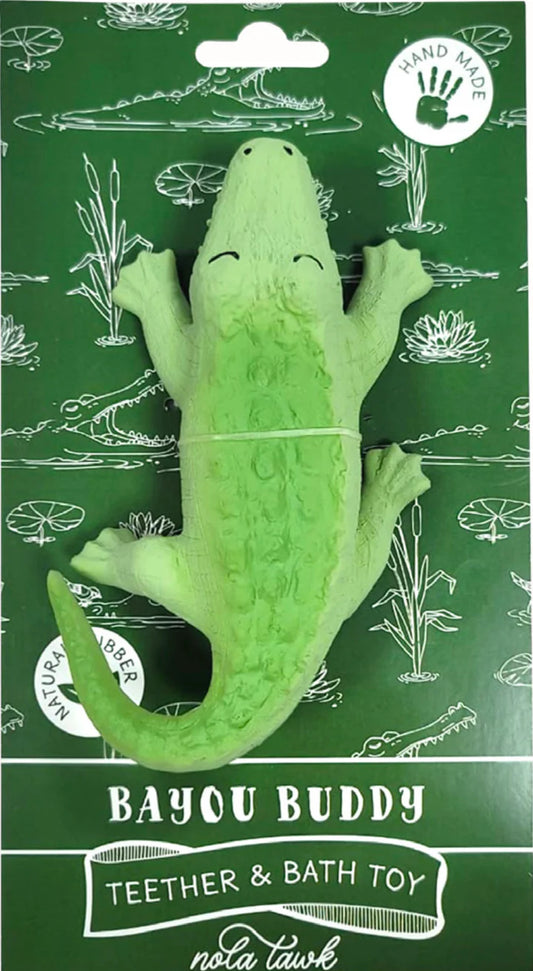 Teether & Bath Toy: Bayou Buddy