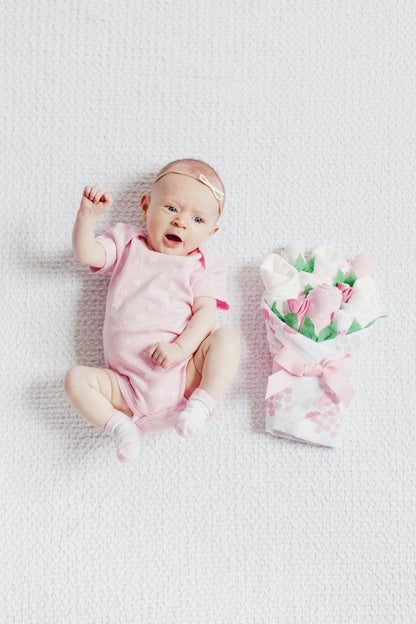 BBco. Floral Baby Gift Set