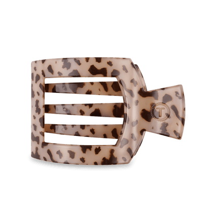 Blonde Tortoise Large Flat Square Hair Clip