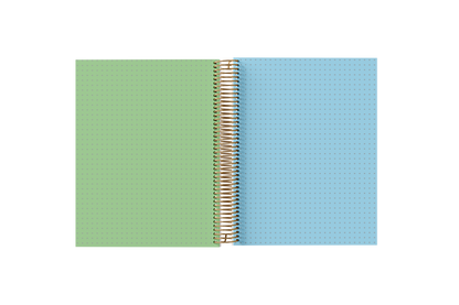 Dotted Grid Paper Holographic Notebook by BERTEAU & Co.