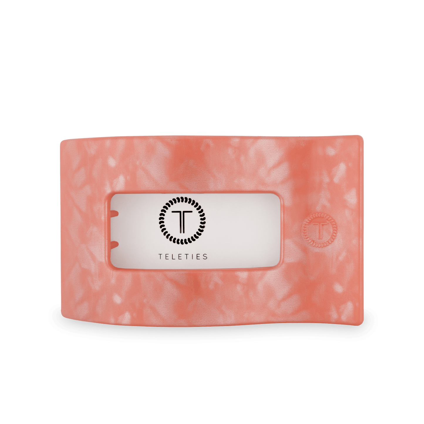 Dreamsicle Large Flat Rectangle Hair Clip