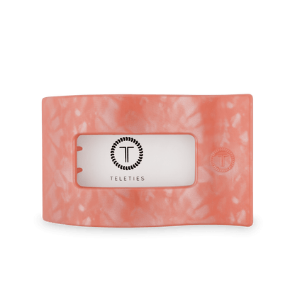 Dreamsicle Large Flat Rectangle Hair Clip