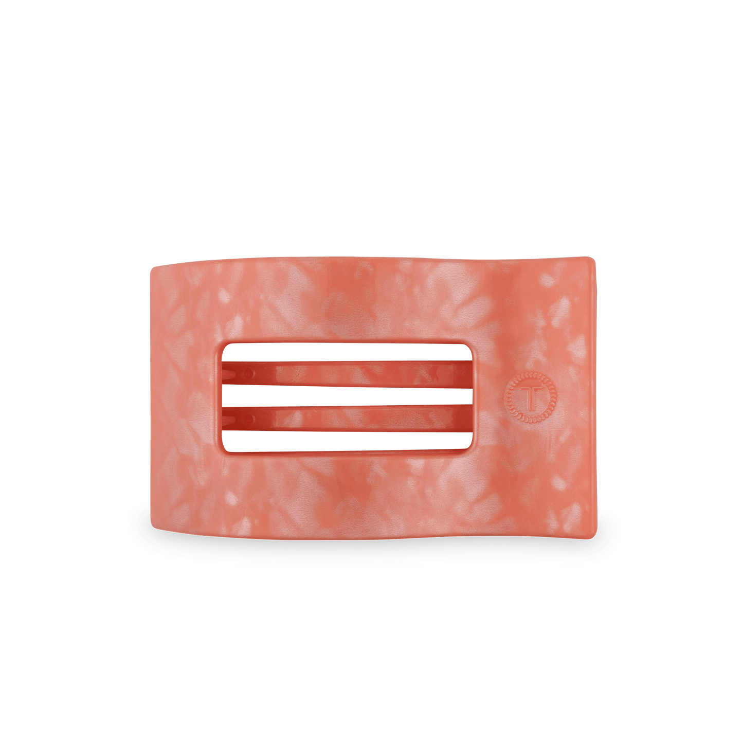 Dreamsicle Medium Flat Rectangle Hair Clip