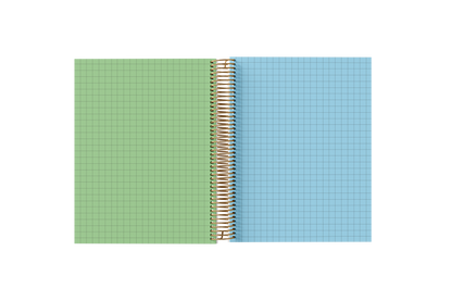 Graph Paper Holographic Notebook by BERTEAU & Co.
