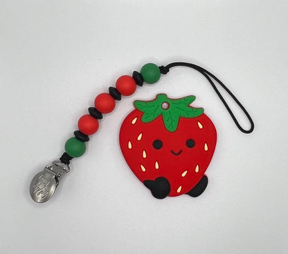 Strawberry Teether Set
