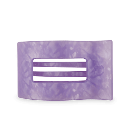 Lavender Mist Large Flat Rectangle Hair Clip