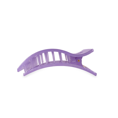 Lavender Mist Medium Flat Rectangle Hair Clip