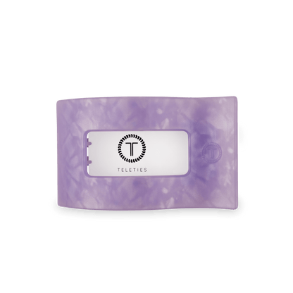 Lavender Mist Medium Flat Rectangle Hair Clip