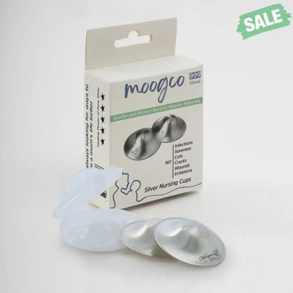 MOOGCO Silver Nursing Cups 999k Silver