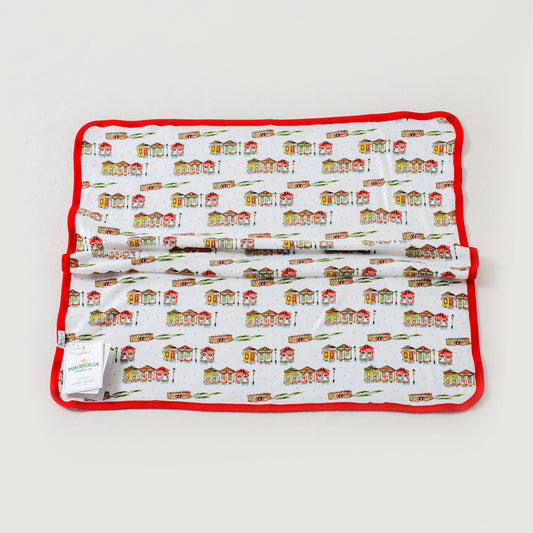Bayou Wonderland Organic Cotton Christmas Baby Blanket