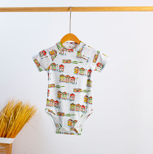 Bayou Wonderland Organic Cotton Christmas Onesie