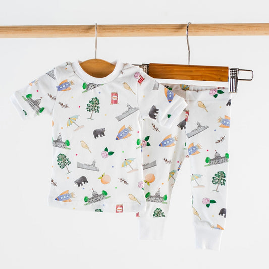 Alabama Kids Organic Cotton Pajamas
