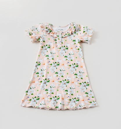Pink Magnolia Organic Cotton Play Dress