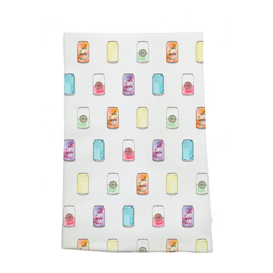 Soda-lightful Organic Cotton Kitchen Towel