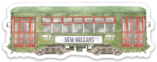Streetcar Die Cut Stickers