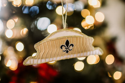 Superdome Embroidered Christmas Ornament