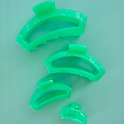 Open Spring Splash Small Hair Clip