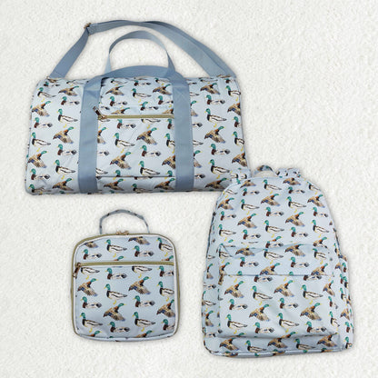 Family Kids Adult Blue Ducks Duffle Gym Bags Backpacks Lunch Box Collection