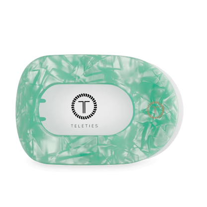 Spring Splash Large Flat Round Hair Clip