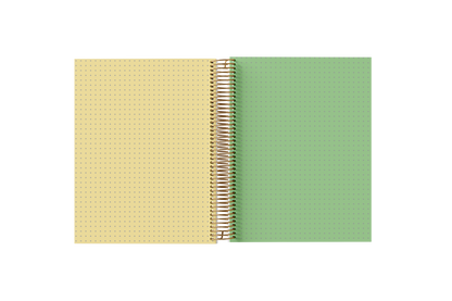 Dotted Grid Paper Holographic Notebook by BERTEAU & Co.