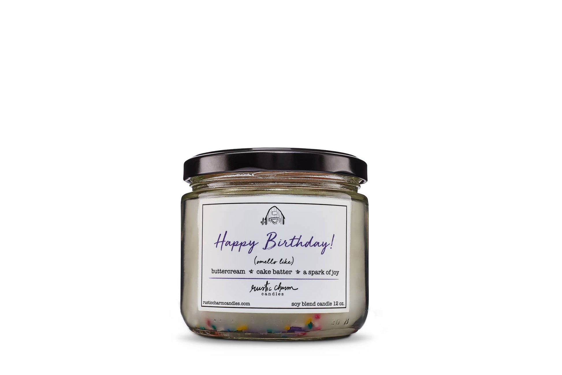 Happy Birthday Candle - Cajun Cuties & Co